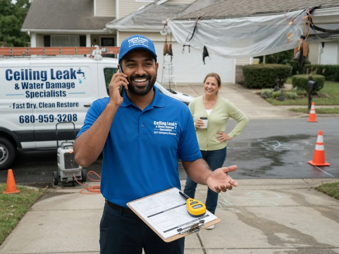 Ceiling Leak Cleanup Walhalla, ND FAQs